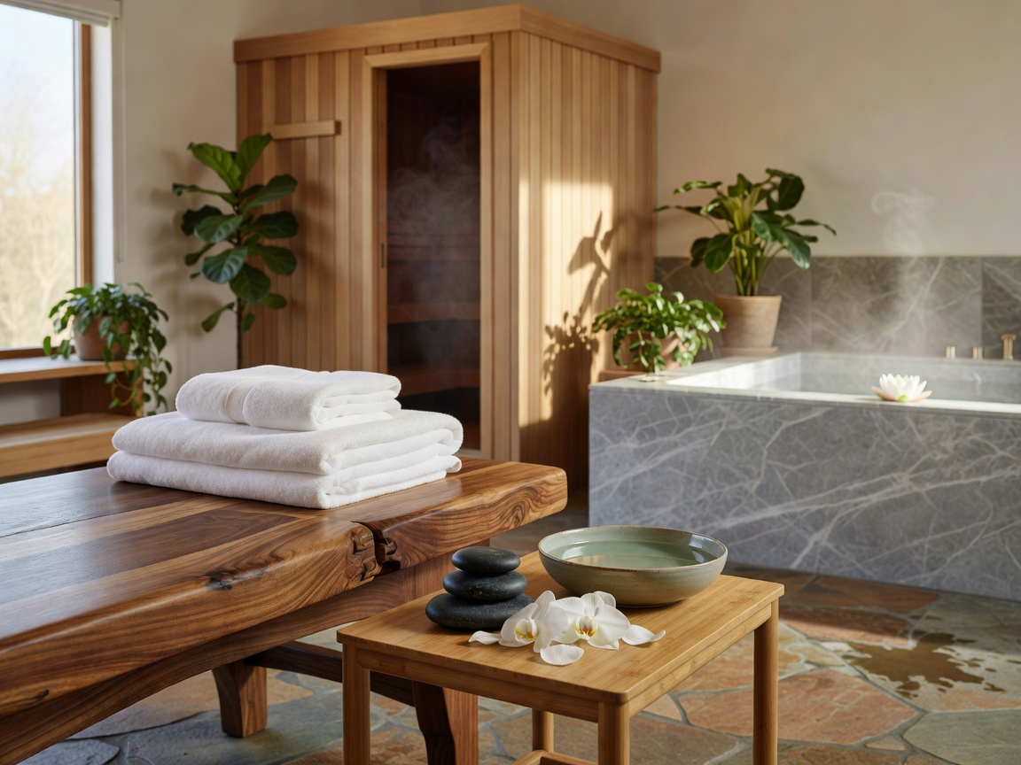Spa wellness details